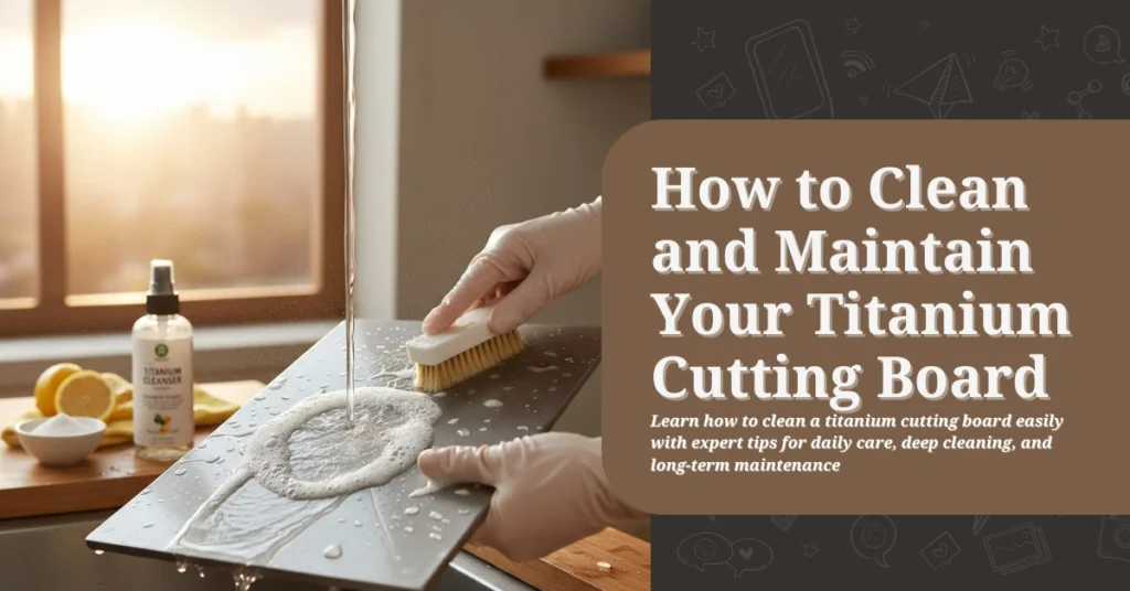 Maintain Titanium Cutting Board