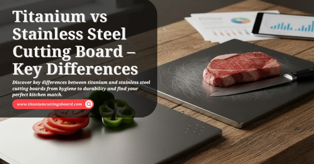 Titanium vs Stainless Steel Cutting Board