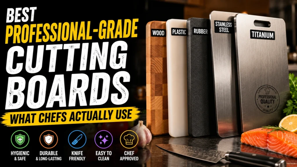 Professional-Grade Cutting Boards